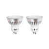 Lindby Led Pærer > LED-reflektor GU10 5 W klar 3.000 K 55° sæt med 2 stk