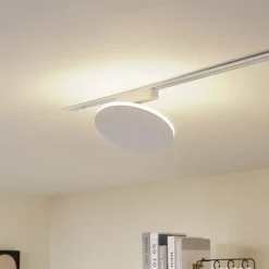 Lindby Skinnesystem > LED-skinnelampe Lumaro, hvid, aluminium, 48V, dæmpbar