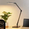 Lindby Arbejdsrum/Kontor|Bordlamper > LED-skrivebordslampe Antisa, sort, CCT, dæmpbar
