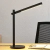 Lindby Arbejdsrum/Kontor|Bordlamper > LED-skrivebordslampe Loretta, 43 cm, sort, CCT