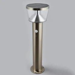 Lindby Solcelle Lampe Med Sensor|Sokkellamper Med Sensor > LED-sokkellampe Antje, bevægelsessensor, IP44