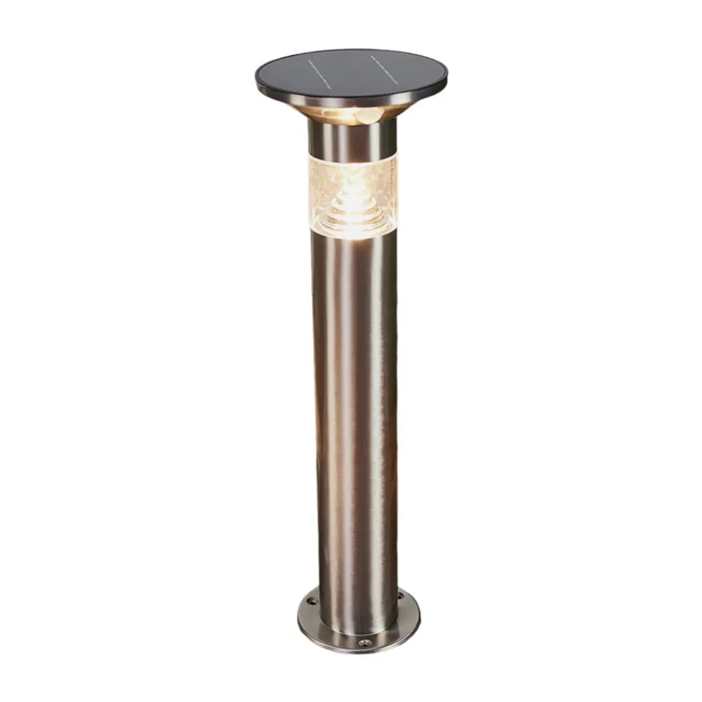 Lindby Solcelle Lampe Med Sensor|Sokkellamper Med Sensor > LED-sokkellampe Jalisa, 54 cm, solcelle, sensor