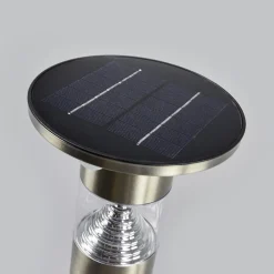 Lindby Solcelle Lampe Med Sensor|Sokkellamper Med Sensor > LED-sokkellampe Jalisa, 54 cm, solcelle, sensor