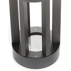 Lindby Terrassebelysning|Sokkellamper > LED-sokkellampe Jordis, 22 cm, antracit, aluminium
