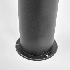 Lindby Terrassebelysning|Sokkellamper > LED-sokkellampe Lanea, 40 cm, sort, stål, IP44