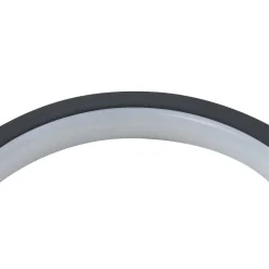 Lindby Dekorationsbelysning|Udendørs Spot > LED-solcellejordspyd Syrene, 18 cm, sort, aluminium