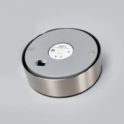 Lindby Solcellelamper|Terrassebelysning > LED-solcellelampe Aleeza, 61 cm, stål, jordspyd