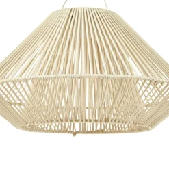 Lindby Udendørs Pendellamper|Solcellelamper > LED-solcellelampe Austas, beige, Ø 50 cm, USB, IP54
