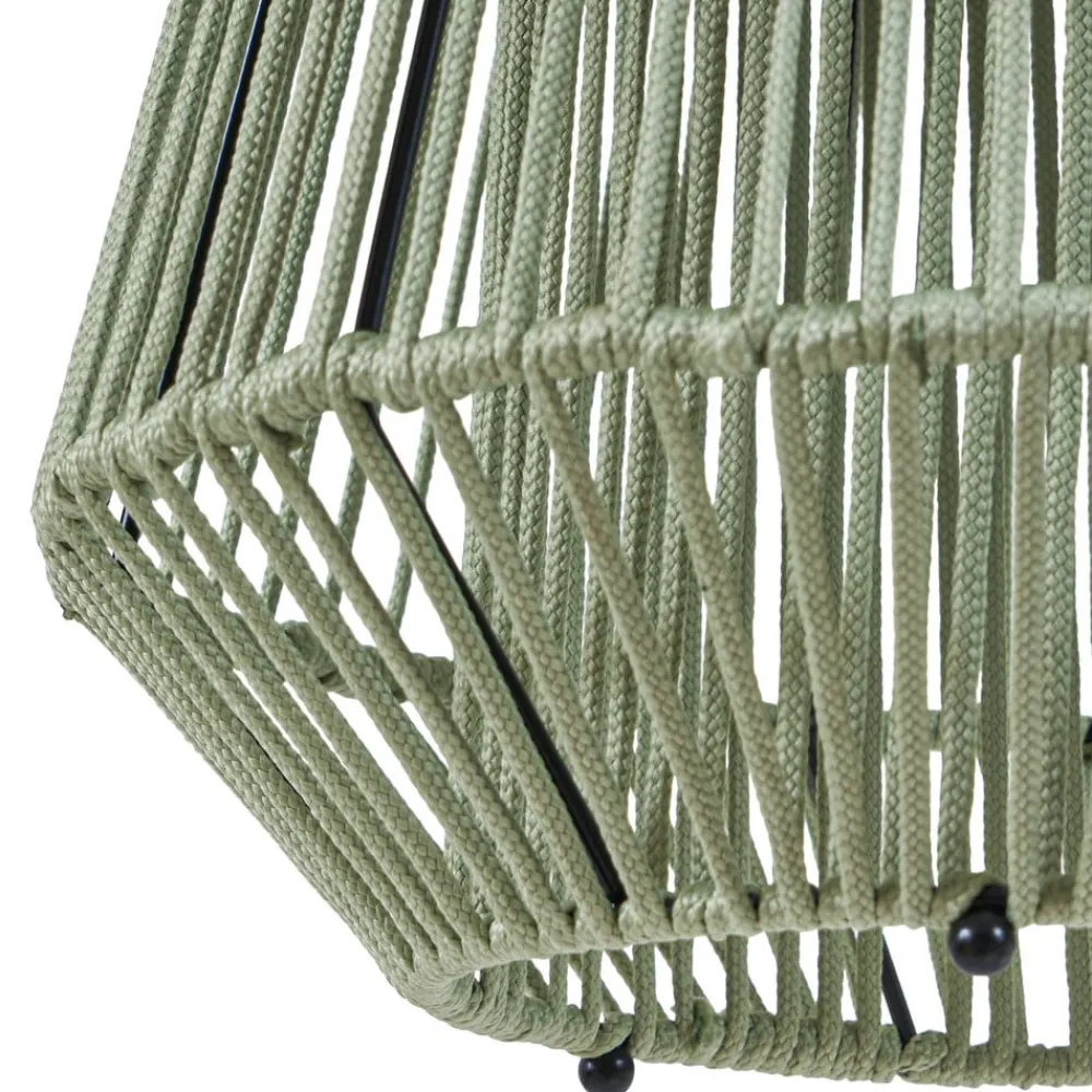 Udendørs Pendellamper|Solcellelamper ^ Lindby LED-solcellelampe Austas, grøn, Ø 32 cm, USB, IP54
