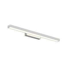 Lindby Væg- Og Spejllamper|Væglamper > LED-spejllampe Alenia, 60 cm, krom, aluminium, IP44