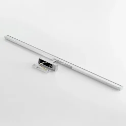 Væg- Og Spejllamper|Væglamper ^ Lindby LED-spejllampe Jukka, 120 cm, krom, metal, IP44