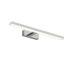 Lindby Væglamper > LED-spejllampe Jukka, 60 cm, krom, metal, IP44