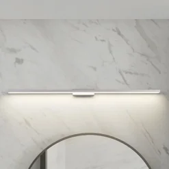 Lindby Væg- Og Spejllamper|Væglamper > LED-spejllampe til badeværelset Alenia, 120 cm, IP44, grå