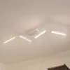 Lindby Gang|Loftlamper > LED-spotlight Eldrin, hvid, 4 lyskilder, lysliste