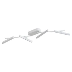 Lindby Gang|Loftlamper > LED-spotlight Eldrin, hvid, 4 lyskilder, lysliste