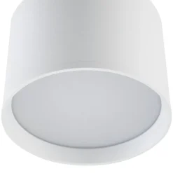 Lindby Loftlamper|Pendellamper > LED-spotlight Nivoria, Ø 12 cm, 15 W, hvid, metal