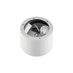 Lindby Loftlamper|Pendellamper > LED-spotlight Nivoria, Ø 12 cm, 15 W, hvid, metal