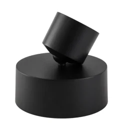 Loftlamper|Loftlamper ^ Lindby LED-spotlight Nivoria, Ø 14 cm, sort, drejelig