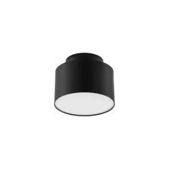 Lindby Gang|Loftlamper > LED-spotlight Nivoria, 11 x 9 cm, sort, metal
