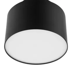Lindby Gang|Loftlamper > LED-spotlight Nivoria, 11 x 9 cm, sort, metal