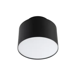 Lindby Gang|Loftlamper > LED-spotlight Nivoria, 11 x 9 cm, sort, metal