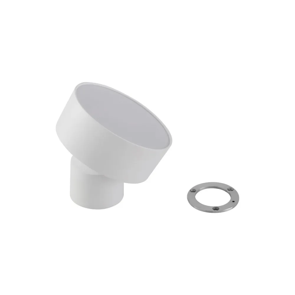 Gang|Loftlamper ^ Lindby LED-spotlight Nivoria, Ø 14 cm, hvid, drejelig