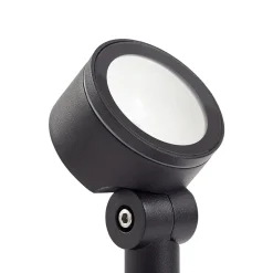 Lindby Solcelle Lampe Med Sensor|Sokkellamper Med Sensor > LED-spotlight Raide, sensor, sort, aluminium