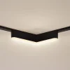 Lindby Skinnesystem > LED-strip 48V Lumaro, sort, L-formet, dæmpbar
