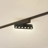 Skinnesystem ^ Lindby LED-strip 48V Lumaro,sort,6punkter,drejelig,dæmpbar