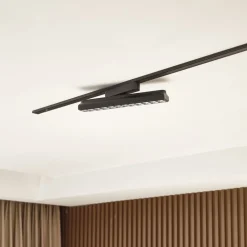 Lindby Skinnesystem > LED-strip 48 V Lumaro, sort, 24 punkter, dæmpbar