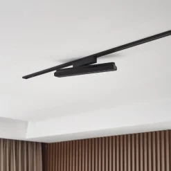 Lindby Skinnesystem > LED-strip 48 V Lumaro, sort, 24 punkter, dæmpbar