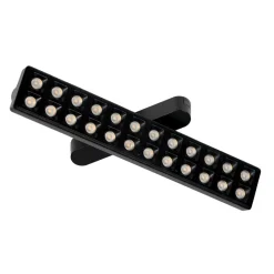 Lindby Skinnesystem > LED-strip 48 V Lumaro, sort, 24 punkter, dæmpbar