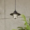 Lindby Udendørs Pendellamper > LED-udendørslampe Ketil, sort, jordspyd, batteri