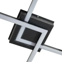 Udendørs Loftlamper ^ Lindby LED udendørs loftlampe Finian, 48 cm x 48 cm, CCT dæmpbar