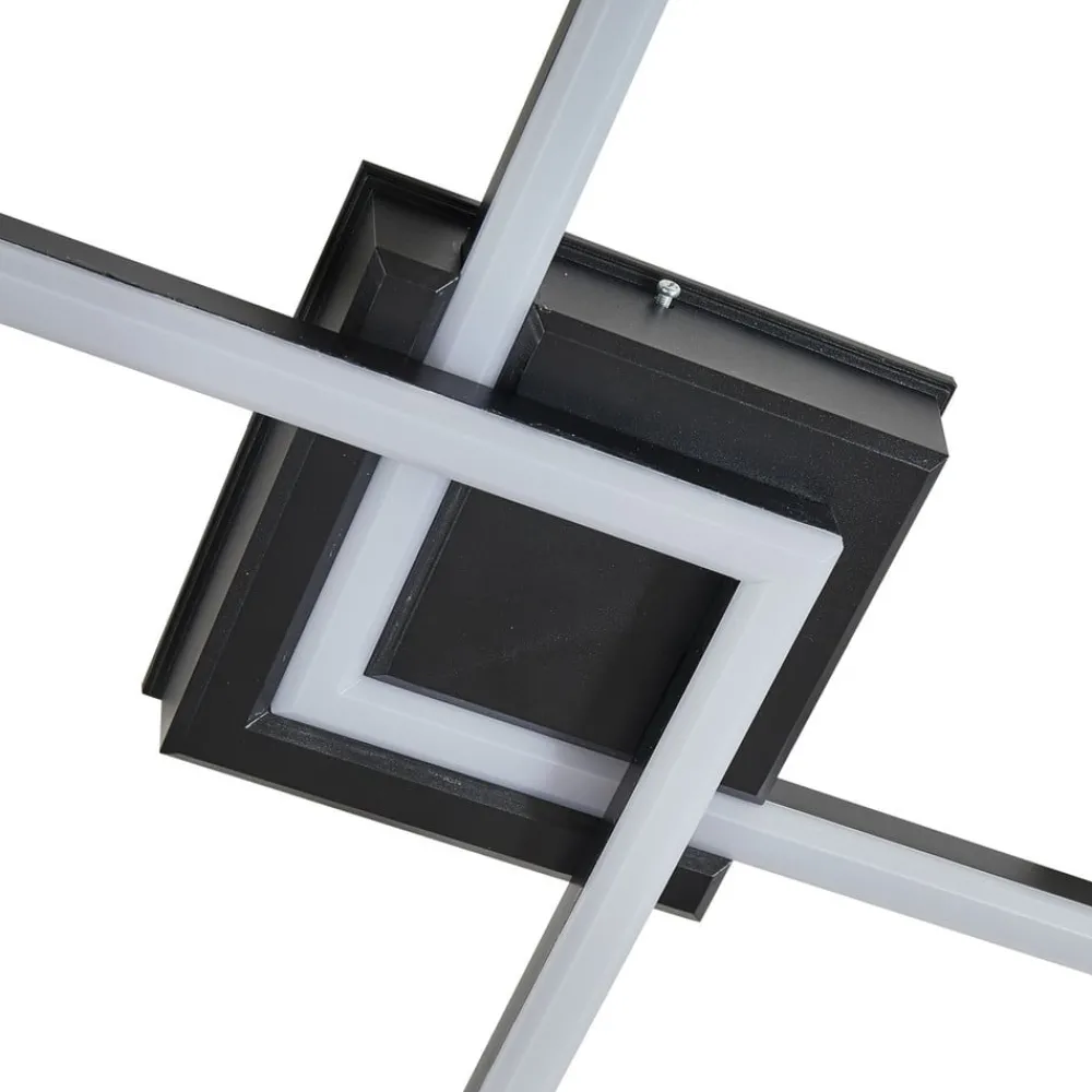 Udendørs Loftlamper ^ Lindby LED udendørs loftlampe Finian, 48 cm x 48 cm, CCT dæmpbar