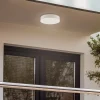 Lindby Terrassebelysning|Udendørs Loftlamper > LED udendørs loftlampe Lahja, hvid, sensor, IP65