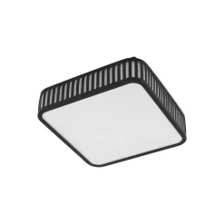Terrassebelysning|Udendørs Loftlamper ^ Lindby LED udendørs loftlampe Lurinda, 26 cm sort, IP44