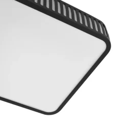 Terrassebelysning|Udendørs Loftlamper ^ Lindby LED udendørs loftlampe Lurinda, 26 cm sort, IP44