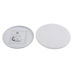 Lindby Udendørs Loftlamper > LED udendørs loftslampe Astera, hvid, 3.000 K, Ø 33 cm