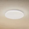Terrassebelysning|Udendørs Loftlamper ^ Lindby LED udendørs loftslampe Kirkola, 3000 K, Ø 34 cm, hvid