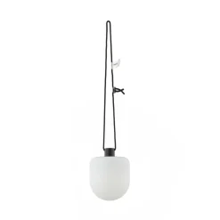 Lindby Udendørs Pendellamper > LED udendørs pendel Eleia, 2.700 K, 16 cm, genopladeligt batteri