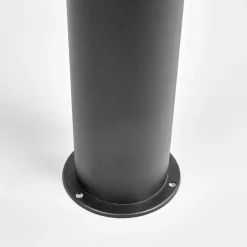 Lindby Gadebelysning > LED-vejlampe Lanea, 60 cm, sort, stål, IP44