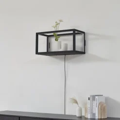 Lindby Gang|Væglamper > LED-væglampe Birta, stik, hylde, 51 cm, USB