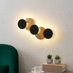 Væglamper ^ Lindby LED-væglampe Grazyna, 52 cm, 5 lyskilder, justerbar