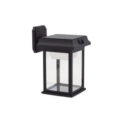 Lindby Solcelle Lampe Med Sensor|Væglampe Med Sensor > LED-væglampe Latarka, højde 27,5 cm, sensor