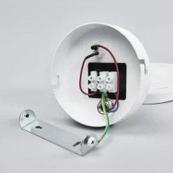 Lindby Pendellamper|Gang > LED-væglampe Milow, hvid, 9,6 cm høj, afbryder