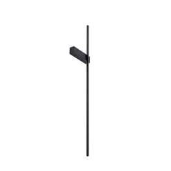 Lindby Væglamper|Væglamper > LED-væglampe Natsumi, sort, aluminium, 90 cm