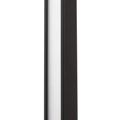 Lindby Terrassebelysning|Væglamper > LED-væglampe Neano, 80 cm, sort, metal, IP54