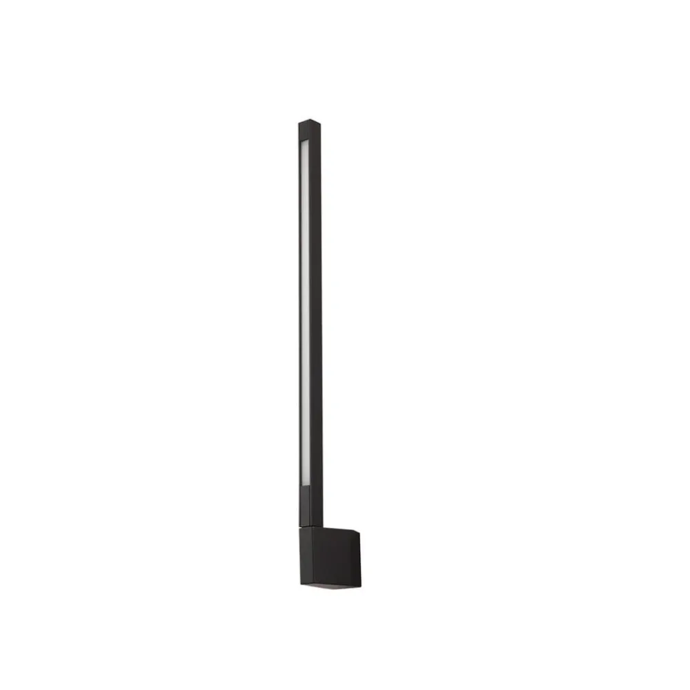 Terrassebelysning|Væglamper ^ Lindby LED-væglampe Neano, 60 cm, sort, metal, IP54
