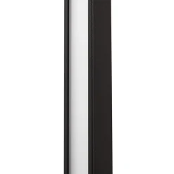 Terrassebelysning|Væglamper ^ Lindby LED-væglampe Neano, 60 cm, sort, metal, IP54